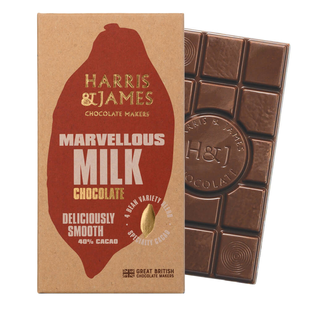 Harris & James Marvellous Milk Chocolate 86g